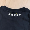 The Boyfriend Heart Patchwork Sweatshirt