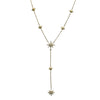 Astra Pave Star Lariat Necklace