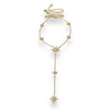 Astra Pave Star Lariat Necklace