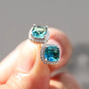 Multicolor Crystal Stud Earrings