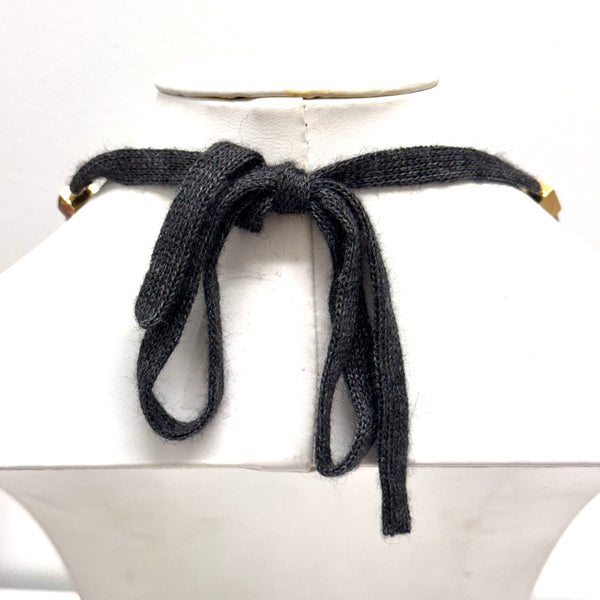 Italian Handmade Two Strand Cashmere Choker