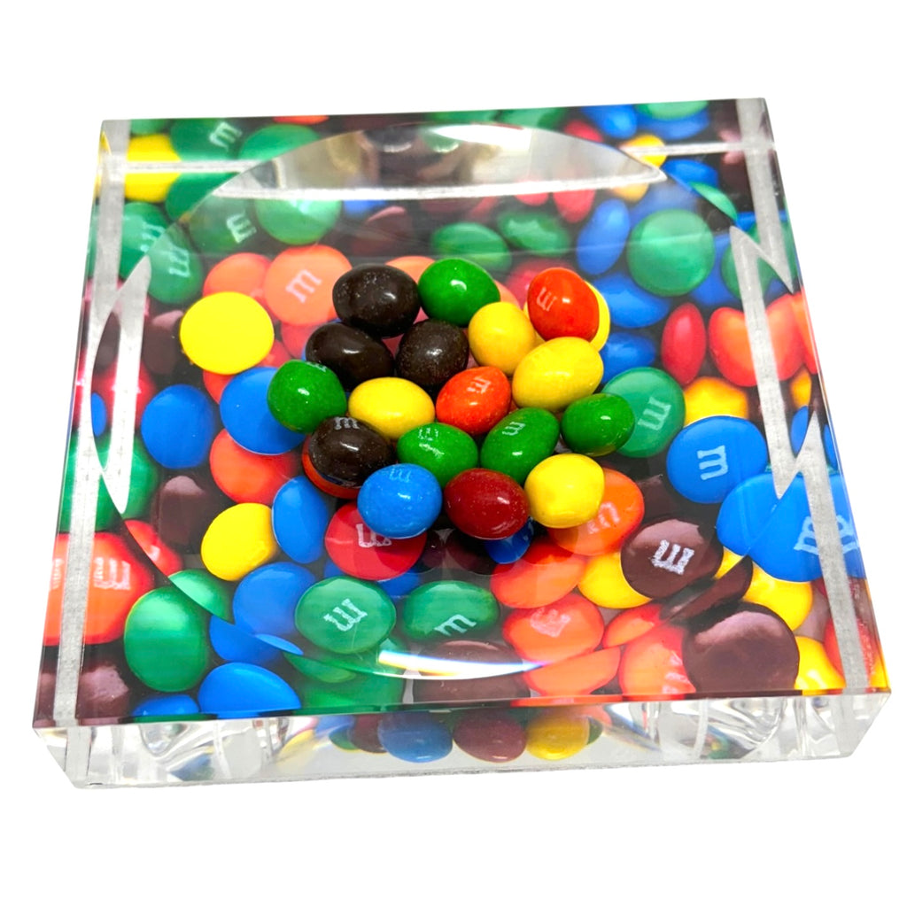 M & M Acrylic Candy Dish