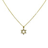 Pave CZ Star of David Necklace