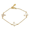 Mother of Pearl Butterfly Bracelet