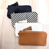 Emma Woven Clutch Wristlet