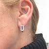 Pave Huggie Earrings