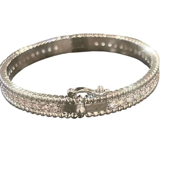 Crystal Bangle Bracelet