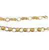 18K Plated Oval Link Bracelets