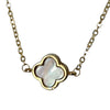 Clover and Pearl Long Necklace