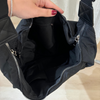 Natalie Nylon Hobo Black