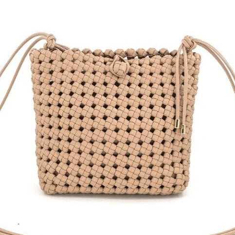 Woven Rocco Crossbody Bag