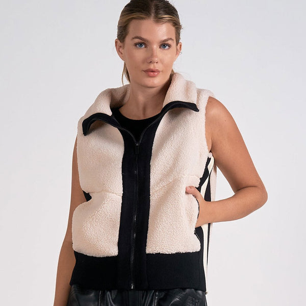 Sherpa Zip Vest