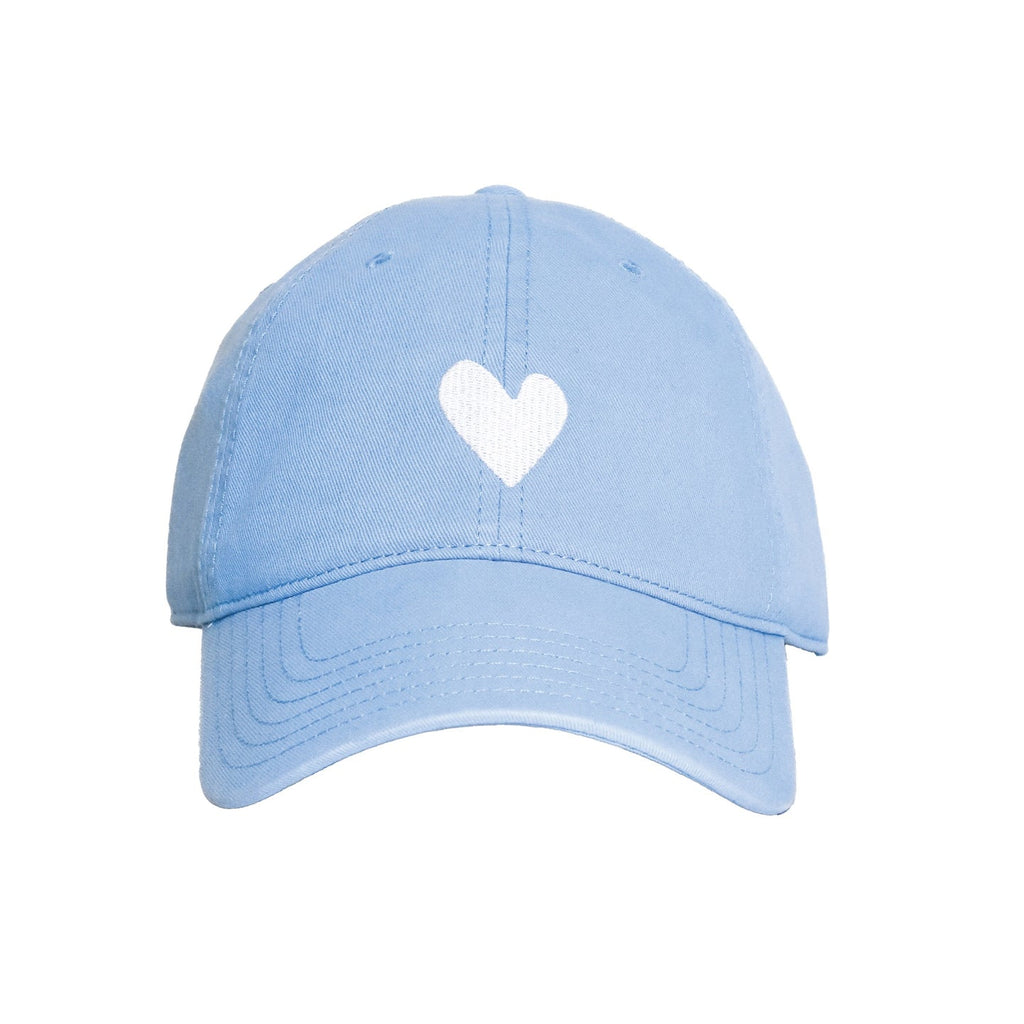 Kerri Rosenthal Embroidered Heart Baseball Hat