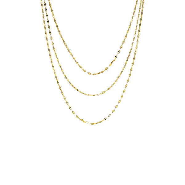 Shiny Baby Mariner Chain Necklace