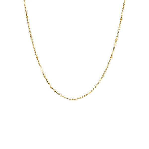 Solid Ball Chain Necklace