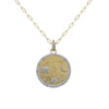 Sun, Moon and Stars Pave Charm Necklace