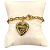 Sweetheart Locket Bracelet