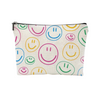 Smiley Face Canvas Pouch