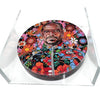 Set of 2 Best Buds Snoop/Martha Double Sided Coasters