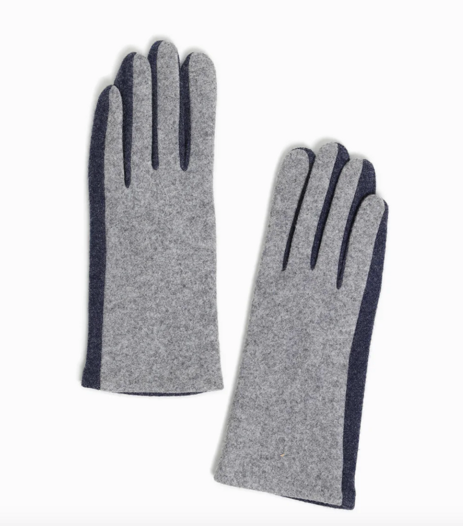 Two-Tone Chic Gloves