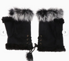 Fingerless Faux Fur Gloves