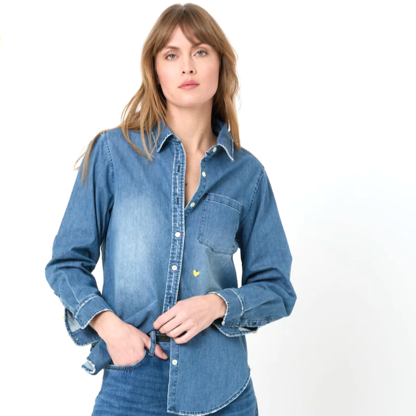 Mia Shirt Core True Denim