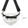 Think Royln Clear Crossbody/Fanny Bag