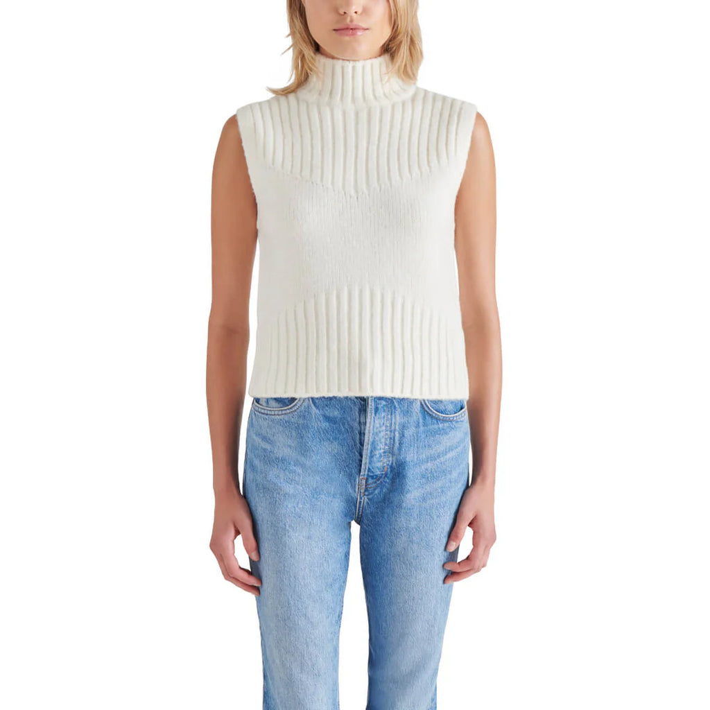 Serin Sleeveless Turtleneck Sweater