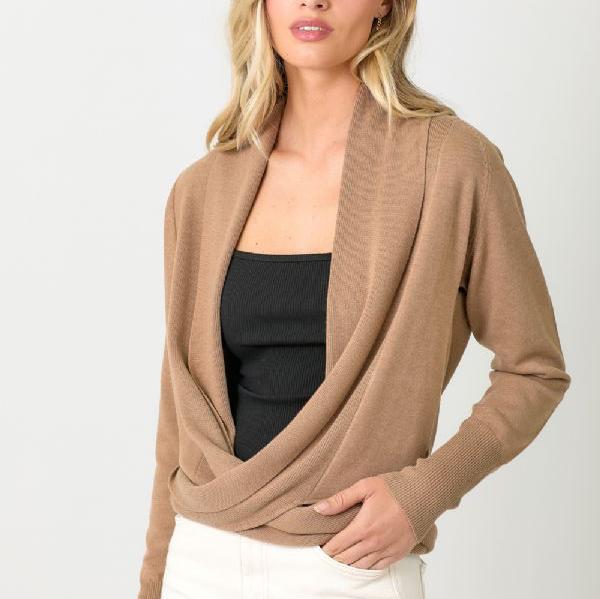 Multiway Open Cardigan Sweater