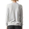 Grey Marl Linear Crew Sweater