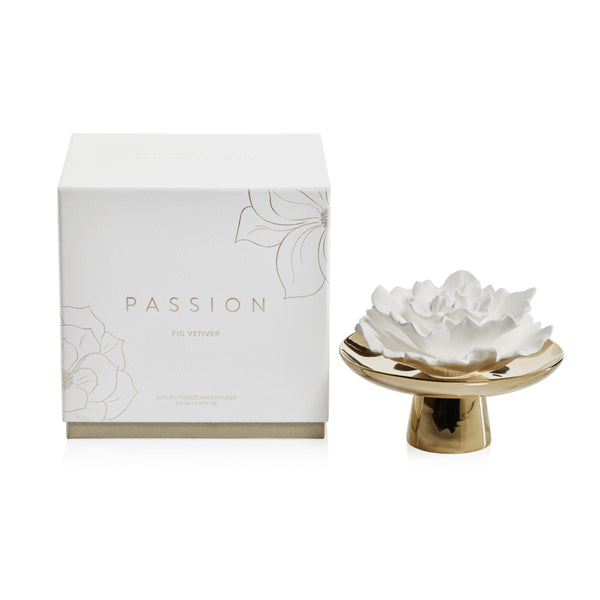 Apothecary Guild Inspire Porcelain Diffuser - Passion : Fig Vetiver