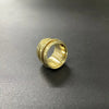 Spiral Coiled Gold Ring