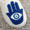 Evil Eye Hamsa Slippers