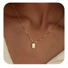 Initial Tag Necklace