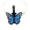 Whimsical Cartoon Butterfly Luggage Tag