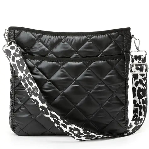 Diamond Puffer Crossbody