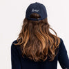 Kerri Rosenthal Embroidered Heart Baseball Hat