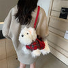 West Highland Terrier Plush Shoulder Bag