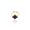 Clover Adjustable Gold Ring