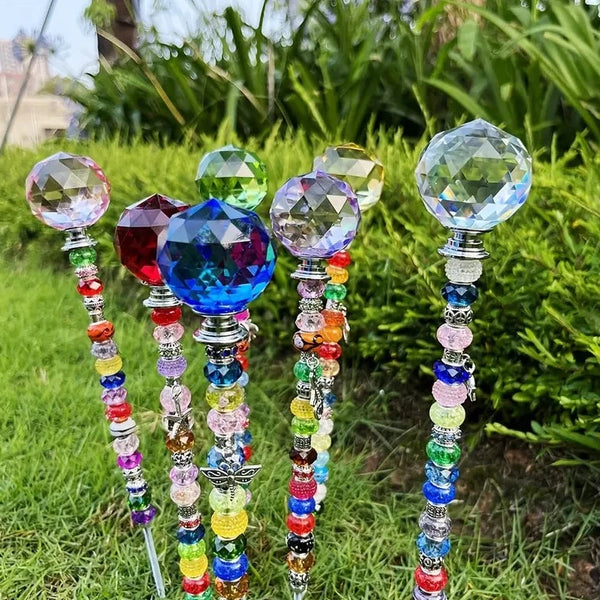 Sparkling Prism Garden Stake