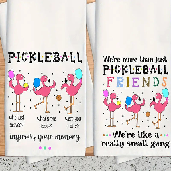 Funny Flamingo  Pickleball Towels