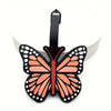 Whimsical Cartoon Butterfly Luggage Tag