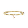 3MM Open Star of David Bracelet