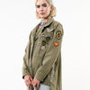 Aria Army Embellished Jacket