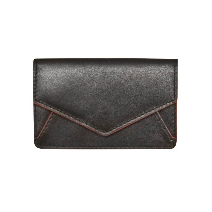 ili New York - Leather Envelope Business Card Holder