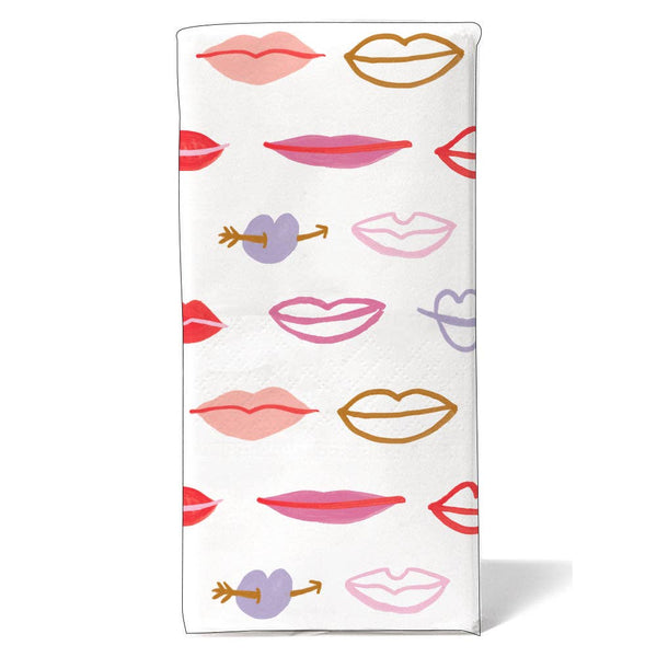 Sealed With A Kiss Lips Pocket Tissues