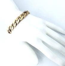 Gold Steel Chain Bracelet