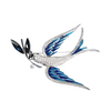 Retro Swallow Bird Pin