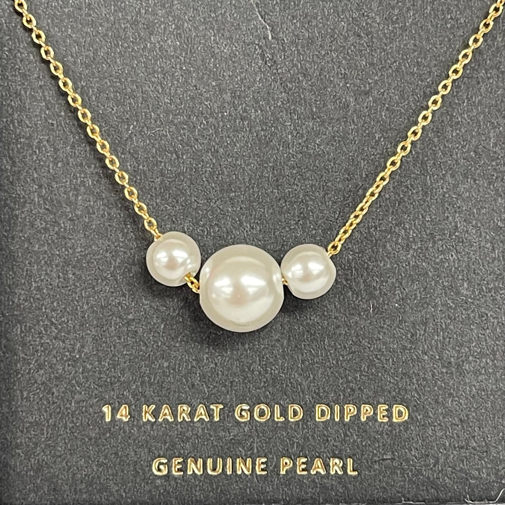 3 Pearl Necklace