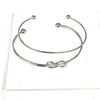 Silver Thin Cuff  Bracelets